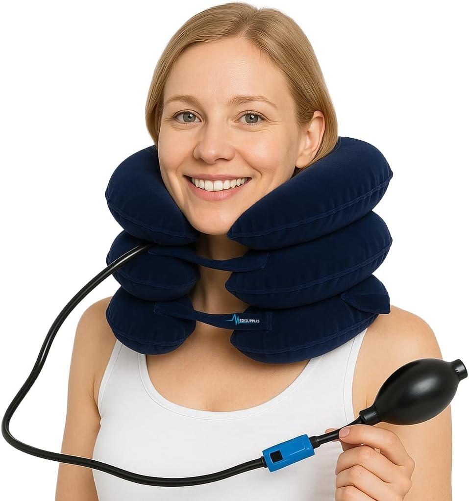 Air Relief Neck Stretcher– Blue