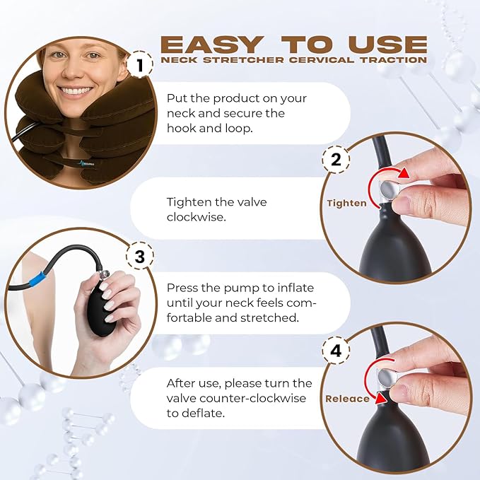 Air Relief Neck Stretcher– Blue