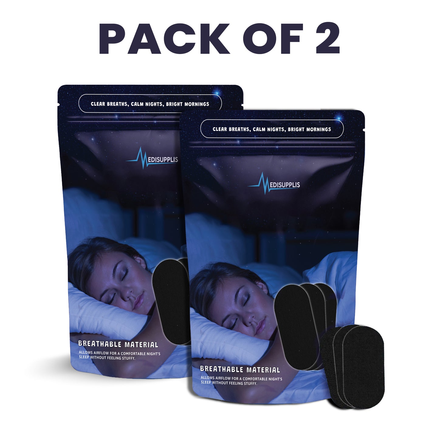 Sleep Tape for Men and Women – 2 Pack (60pcs)