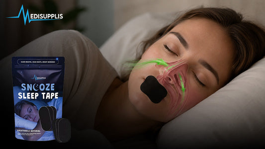 How Mouth Tape Encourages Better Breathing Habits While Sleeping