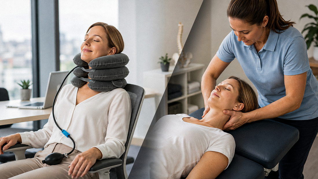 Neck Stretcher vs. Chiropractic Adjustment: Which One Is Right for You?