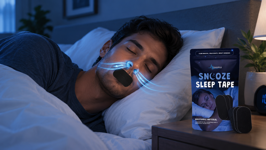 Why Nasal Breathing Matters During Sleep and How Mouth Tape May Help