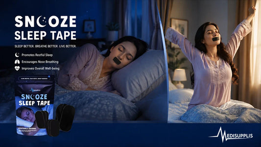 How Nose Breathing and Sleep Tape Can Improve Sleep Quality