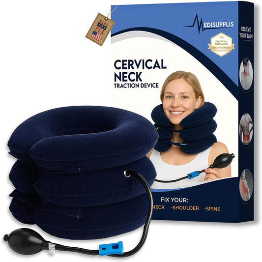 Air Relief Neck Stretcher– Blue