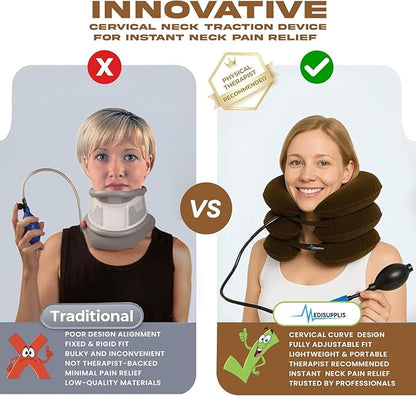 Air Relief Neck Stretcher– Blue