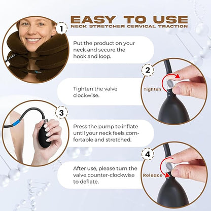 Air Relief Neck Stretcher– Blue